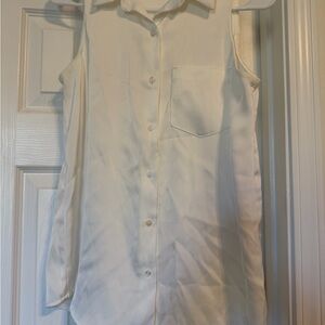 Skies Are Blue Cream Blouse